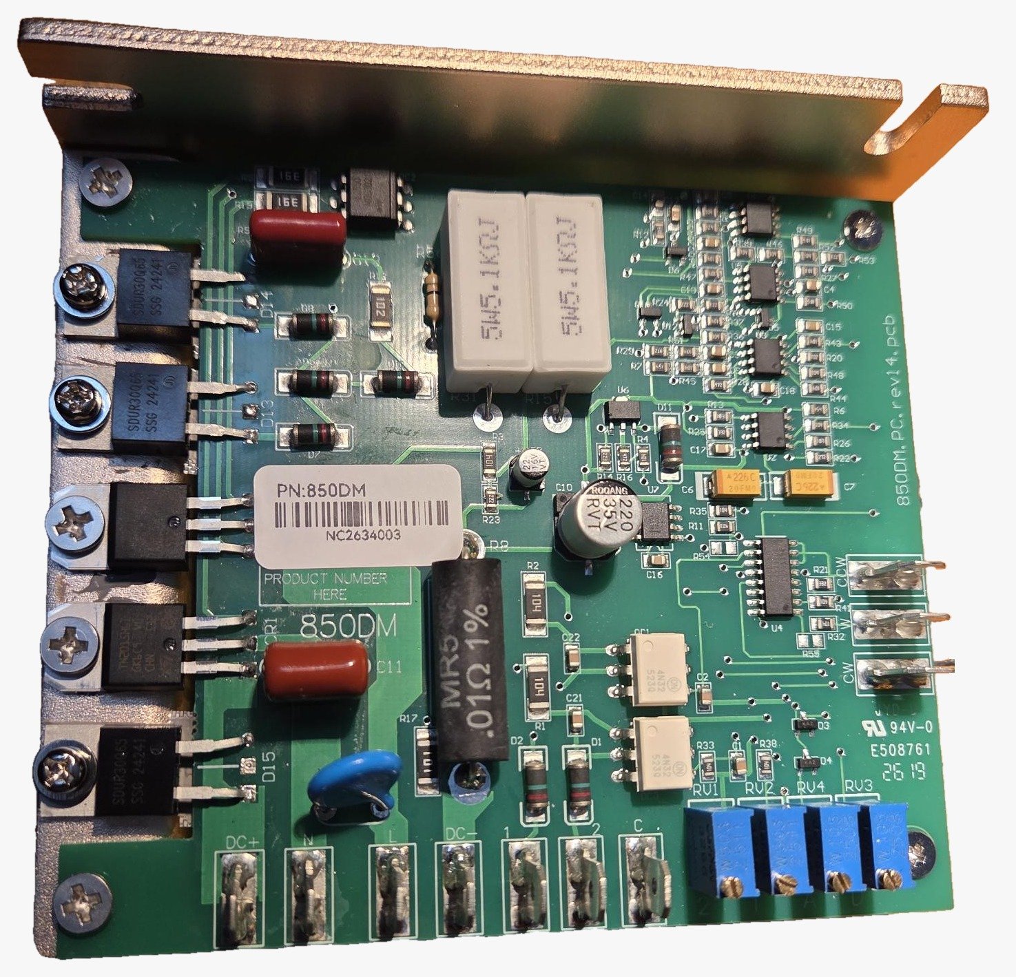 850-DM - DC Motor control board for Stretch Wrapping Machine - Image 3